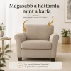 Extra Vastag Prémium Fotelhuzat - Glamour Natúr
