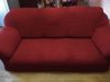 GLAMOUR Prémium Fotelhuzat Bordó