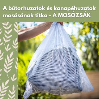 A bútorhuzatok és kanapéhuzatok mosásának titka - a mosózsák