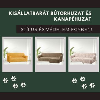 Kisállatbarát bútorhuzat és kanapéhuzat – stílus és védelem egyben!