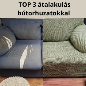 TOP 3 átalakukás BÚTORHUZATOKKAL, NEM IS HINNÉD...